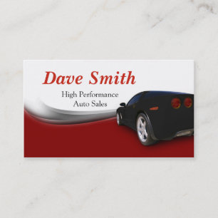 Car Detailer and Service Business Card