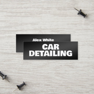 Car Detailer Calling Card