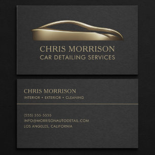 Car Detailing Services Business Card