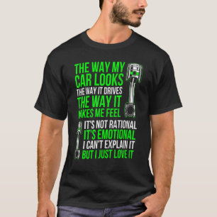 Car Enthusiast Racing Drifting Muscle Car Racecar T-Shirt
