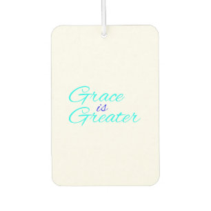 Car Freshener - Grace is Greater
