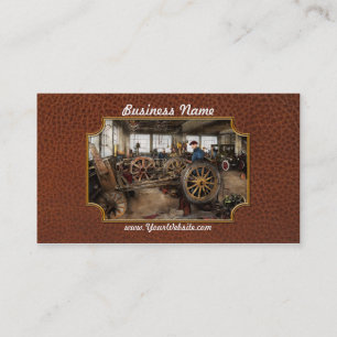 Car - Garage - Blue collar work 1923 Business Card