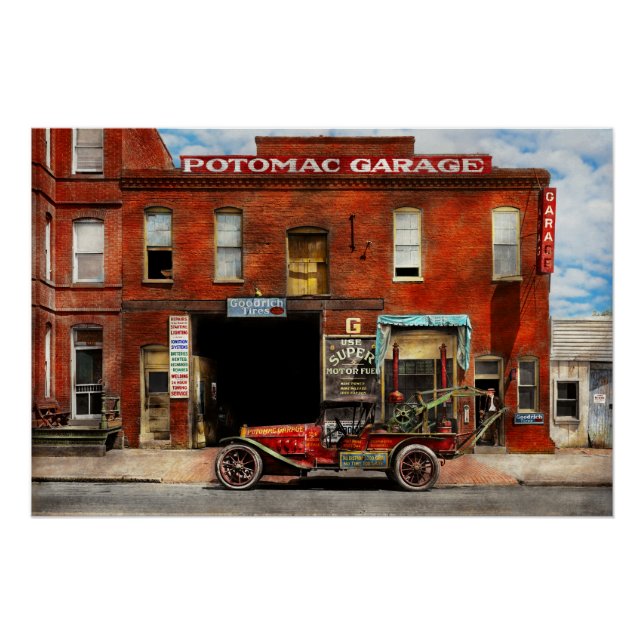 Car - Garage - Misfit Garage 1922 Poster (Front)