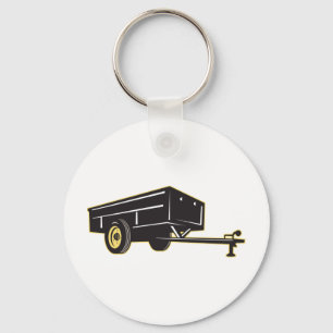 car garden utility trailer side key ring