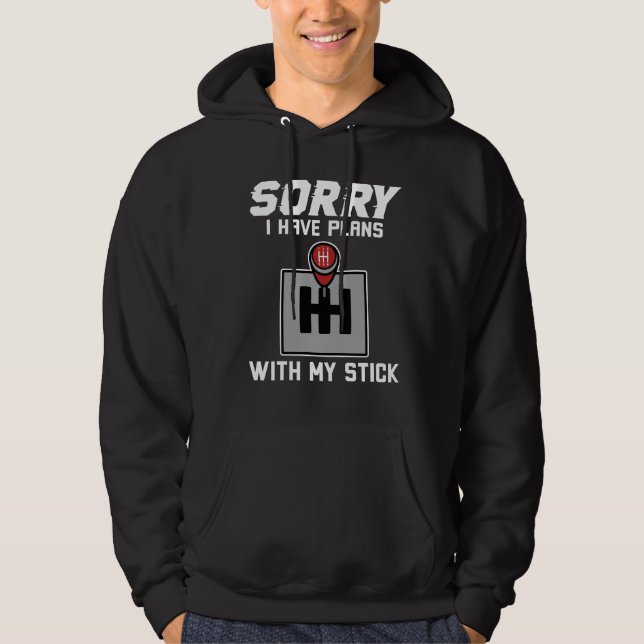 Car Gear Shift Hoodie (Front)