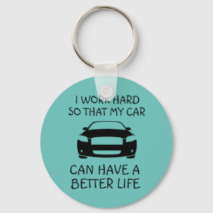 Car Gift, Car Keychain, Funny Automotive Gifts, Key Ring