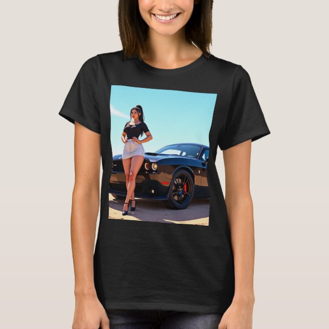car girl T-Shirt (Front)