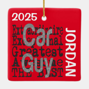 Car Guy Extraordinaire Ceramic Ornament