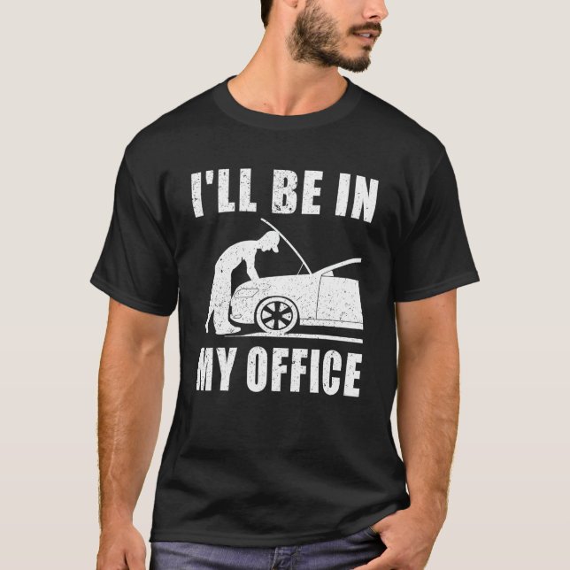 Car Guy Funny Shirts Auto Garage Mechanic Manual C (Front)
