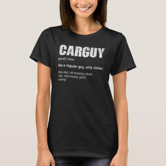 Car Guy Noun Definition Mean Vintage Mechanic Des T-Shirt