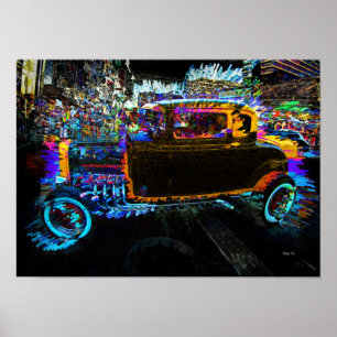 Car, Hot August Nights, Reno Poster