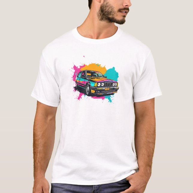 Car In 90s T-Shirt (Front)