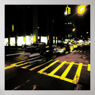 car in the night poster