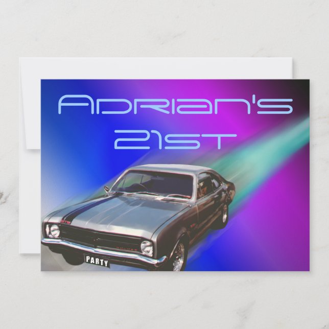 Car Invitation (Front)