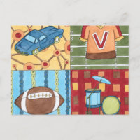 Car, Jersey, Football and Drum Kit