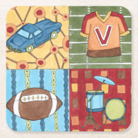 Car, Jersey, Football and Drum Kit