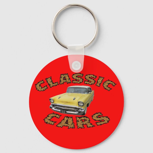 Car keychain. key ring (Front)