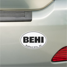 Car Magnet - Bedford Hills