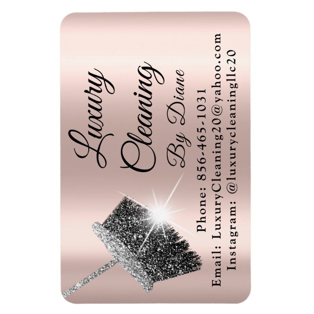 Car Magnet Cleaning Services Maid House Keeping (Vertical)