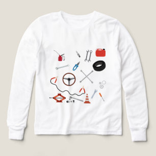 Car Mechanic Automotive Tools Theme Boy