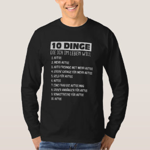 Car Mechanic Car Mechatronics Screwdriver T-Shirt