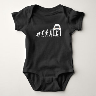 Car mechanic Evolution car tuning screwdriver Baby Bodysuit