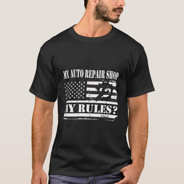 Car Mechanic For T-Shirt (Front)