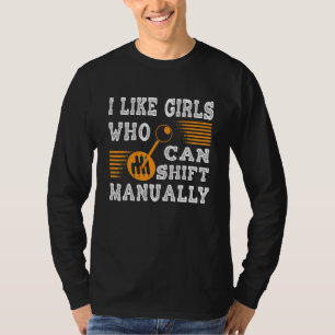 Car Mechanic Hand Switch Girl Mechatronics Garage T-Shirt