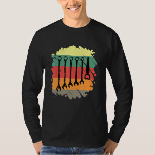 Car Mechanic Handyman Mechatronics Technician Tool T-Shirt
