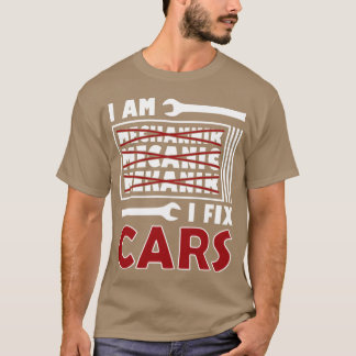 Car Mechanic Motor Vehicle Mechanic Car Evolution T-Shirt