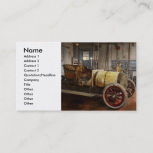 Car Mechanic - The overhaul 1915 Business Card