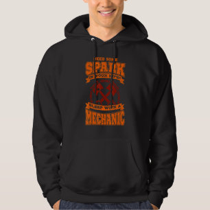 Car Mechanic Tuning Sleep With A Mechanic Dad Car  Hoodie