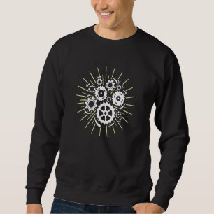 Car Mechanics Repair Car Mechanics Industrial Mech Sweatshirt