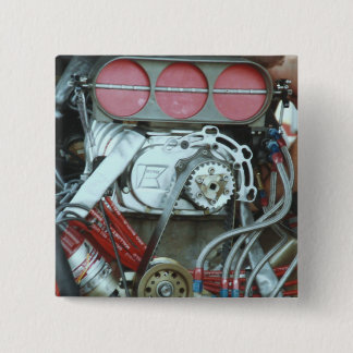Car Motor From The Cajun National's 15 Cm Square Badge