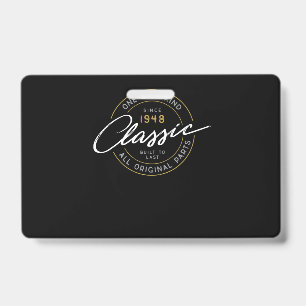 Car Motorcycle Gift ID Badge