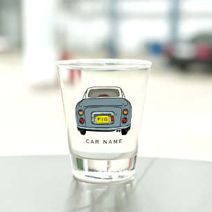 Car Name Lapis Gray Figaro Figarations Shot Glass
