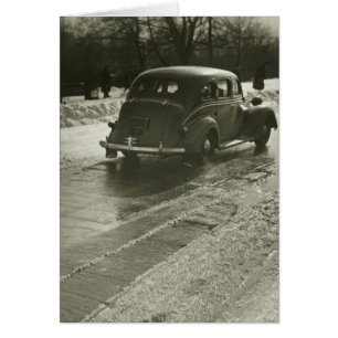 Car on road
