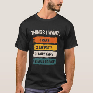 Car Parts Lover - Car Enthusiast - Auto Mechanic E T-Shirt
