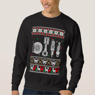 Car Parts Ugly Christmas Sweater