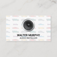 Car Pattern | Audio Speaker
