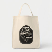 Car Print - Classic Car Opala 71 - Tote Bag