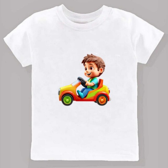 Car Print kids  Baby T-Shirt (Creator Uploaded)