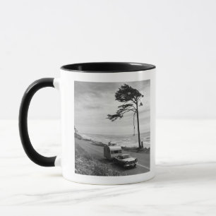 Car Pulling Trailer Mug