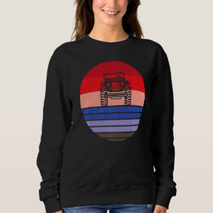 CAR Quad Bike Off Roading 5X5 Mudding Enthusiast Sweatshirt