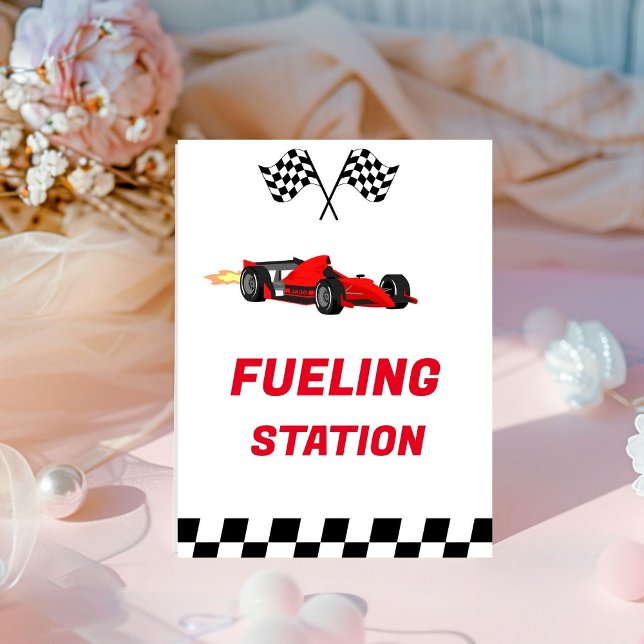 Car Race Growing Up Two Fast Fuelling Station Sign (Creator Uploaded)