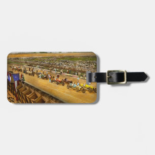 Car Race - Life in the fast lane 1925 Luggage Tag