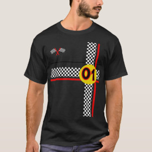 Car Race Pilot Halloween Costume Funny Quick Racer T-Shirt