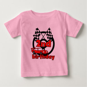Car Racing 2nd Birthday Tshirts and Gifts