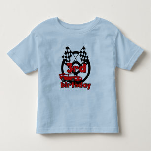 Car Racing 3rd Birthday Tshirts and Gifts