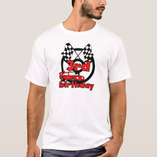 Car Racing 3rd Birthday Tshirts and Gifts
